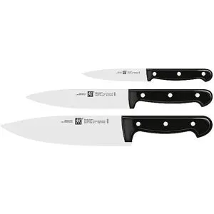 ZWILLING Messer Set 3-tlg. TWIN-CHEF Schwarz schwarz baby