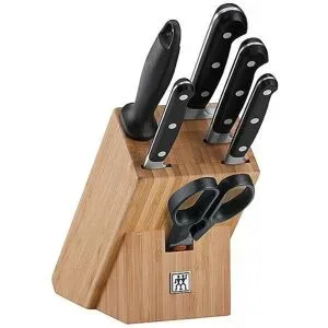 ZWILLING Messerblock Set 7tlg. PROFESSIONAL S  Bambus braun