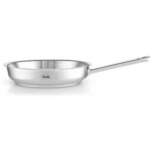 FISSLER Steilpfanne mit Novogrill ORIGINAL PROFI COLLECTION 288cm/3l  Edelstahl /Matt silber
