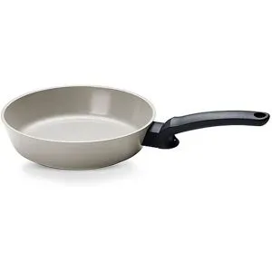 FISSLER Pfanne CERATAL EVO COMFORT 24cm Antihaft Warmgrau hellgrau