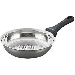 KELOMAT Pfanne Grillmeister ohne Deckel 24cm silber baby