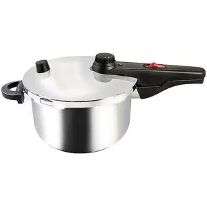 KELOMAT Schnellkochtopf Alfa 22cm/4,5L Edelstahl silber