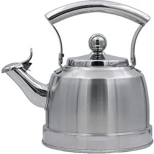 KELOMAT Flötenkessel 1,5l Comfort Edelstahl silber