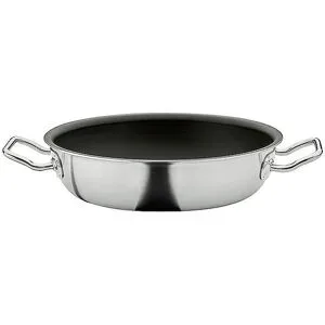 SPRING Servierpfanne 24cm XL BRIGADE 5Ply-Antihaft  schwarz