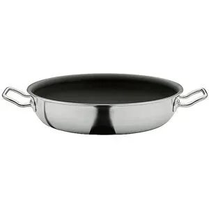 SPRING Servierpfanne 28cm XL BRIGADE 5Ply-Antihaft  schwarz