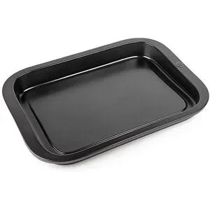 PEUGEOT Auflaufform PLANCHA eckig 43cm Keramik Schwarz schwarz