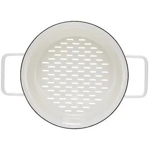 RIESS Emaille Dünsteinsatz Aromapot - Truehomewear 20cm weiss