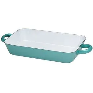 RIESS Bratpfanne 29x18cm Nature Green türkis