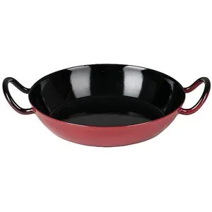 RIESS Schlemmerpfanne 26cm Color Rot dunkelrot