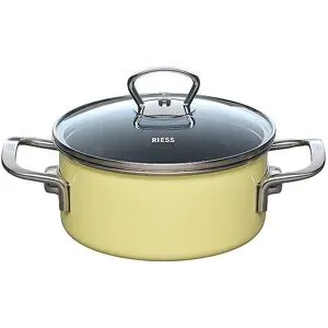 RIESS Kochtopf 16cm /1l NOUVELLE PUR Lemon gelb