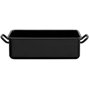 RIESS Mini Back- und Servierform 23x15x7cm/1,5l Schwarzemaille schwarz