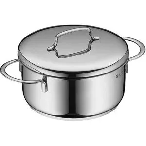 WMF Mini Bratentopf mit Deckel 16cm Cromargan silber