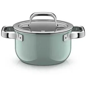 WMF Kochtopf FUSIONTEC MINERAL PRO 16cm/2L Eucalyptus Haze hellgrün