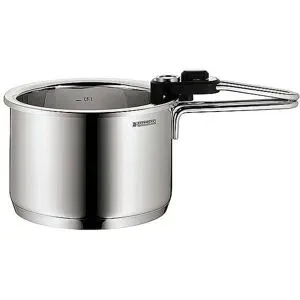 WMF Simmertopf mit Temperaturanzeige und Einsatz 18 cm silber baby