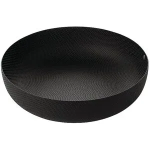 Alessi Schale rund 24cm Schwarz schwarz