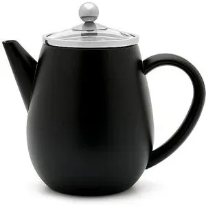 BREDEMEIJER Teekanne Duet EVA 0,5l schwarz/matt schwarz