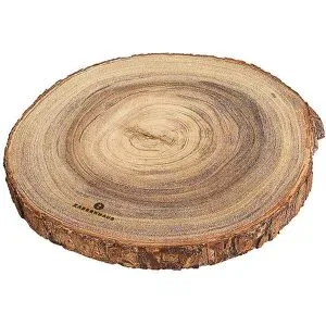 ZASSENHAUS Servierplatte Akazie 32cm braun baby