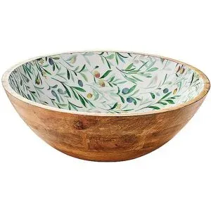 ZASSENHAUS Schüssel 35cm OLIVE MANGO Gelb/Gruen  bunt baby