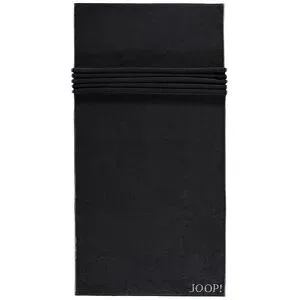 JOOP! Saunatuch Doubleface  80x200cm Schwarz schwarz baby