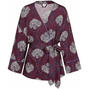 MEY Morgenmantel MYSTERIOUS boysenberry beere   S Damen