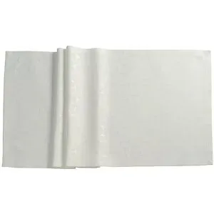 SANDER Läufer 50x140cm ORA JAQUARD Ecru weiss baby