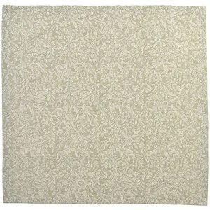 SANDER Weihnachts Mitteldecke 85x85cm FRONDA LINO Beige/Gold beige