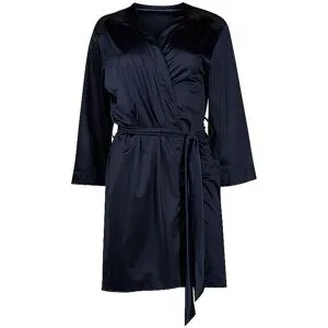 SKINY Morgenmantel SATIN DREAMS black iris dunkelblau   36-38 Damen