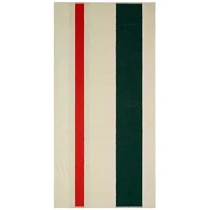 SUITE702 Strandtuch 90x180cm COMBED COTTON Red/Dark Green/ bunt baby
