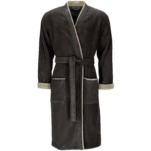 Vossen Herren Bademantel L AMADEUS Espresso braun   XL Herren