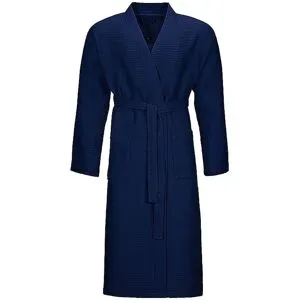 Vossen Unisex Bademantel WELLINGTON-L Winternight dunkelblau   M Damen