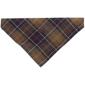 BARBOUR Hunde Halstuch olive   L/XL Herren