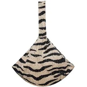 DOGGUO Tragetasche ZEBRA schwarz Damen