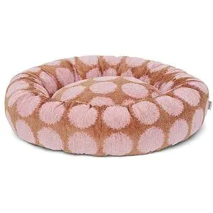 DOGGUO Hundebett ROUND DOT rosa   S Damen
