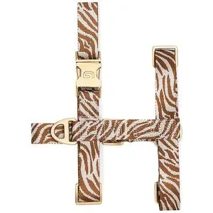 DOGGUO Hundegeschirr ZEBRA braun   L Damen