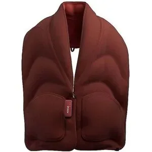 STOOV Wärmeschal 35x190cm KOKOON XL FLEX CORE Earth Red dunkelrot