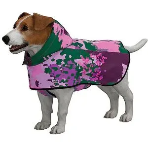 RAINKISS Hunde Regenponcho pink   S damen