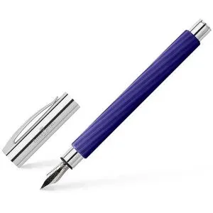 FABER-CASTELL Füllhalter Ambition Italic Medium Midnight Mauve  lila