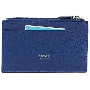 FABRIANO Kartenetui mit Reißverschluss Blue blau