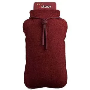 STOOV Wärmeflasche 25x35cm HOMEY FLEX ORIGINAL Earth Red dunkelrot