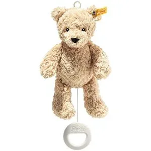 STEIFF Spieluhr Bär JIMMY 26cm hellbraun