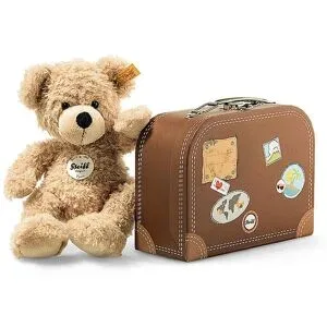 STEIFF Fynn Teddybär im Koffer beige 28cm beige