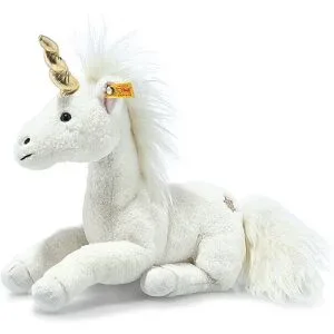 STEIFF Schlenker-Einhorn UNICA 27cm  weiss