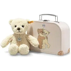 STEIFF Mila Teddybär  im Koffer creme