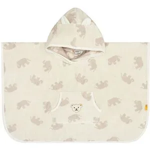 STEIFF Baby Badeponcho creme baby