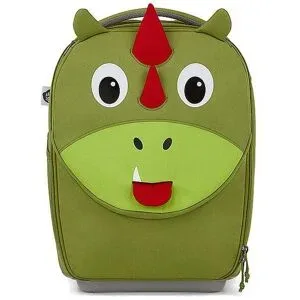 AFFENZAHN Kinderkoffer Drache  grün