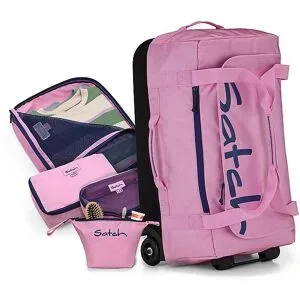 SATCH Reisetasche Set 5-tlg. JET Pink  baby