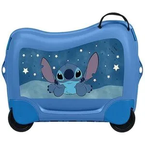 Samsonite Kinder Trolley mit vier Rollen DREAM2GO Stitch blau Damen