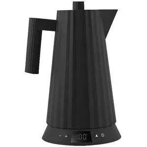 Alessi Wasserkocher 1,7l Plissee Th. Harz / Schwarz schwarz