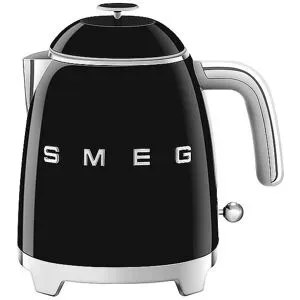 SMEG Mini-Wasserkocher 0,8l 50s Retro Style Schwarz KLF05BLEU schwarz