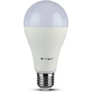 V-TAC E27 LED Lampe - 17W 1521lm - 6400K tageslichtweiß - Ersetzt 100 Watt - E27 Fassung - A65 - Große Fassung